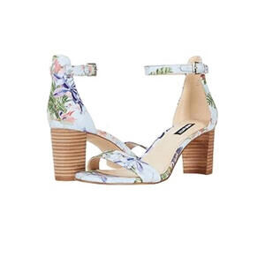 Nine West Pruce Floral Women's Heels‎ 7.5